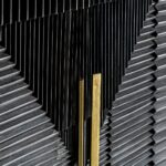 Armoire Plissé Wood Black – Image 4