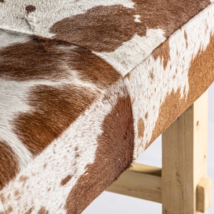 Banc Peau de vache Kenosha – Image 3