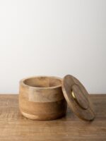 Boîte bois anneau doré – Image 2