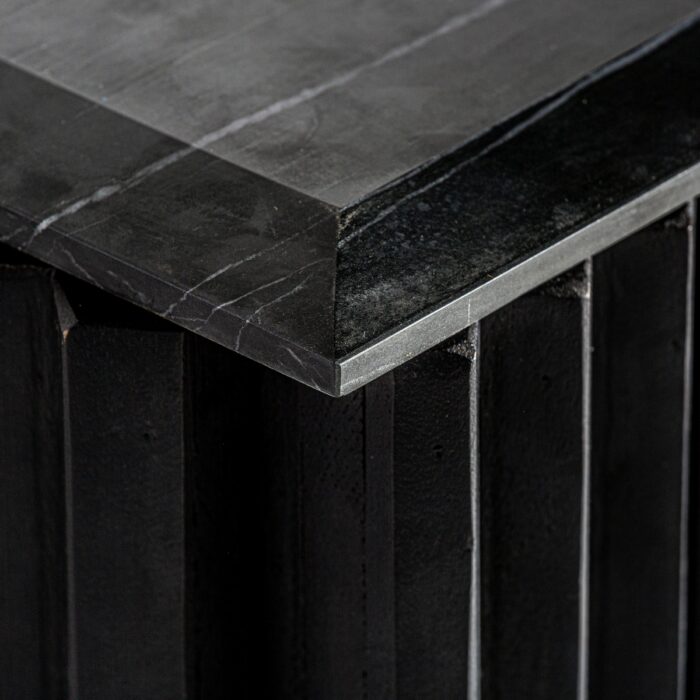 Buffet Plissé Wood Black – Image 4