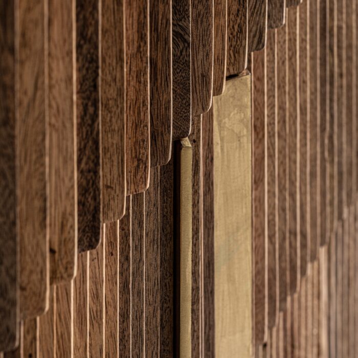Buffet Plissé Wood Brown – Image 6