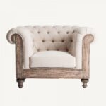 Fauteuil Gore capitonné – Image 2
