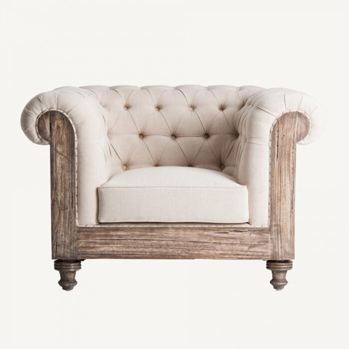 Fauteuil Gore capitonné – Image 2