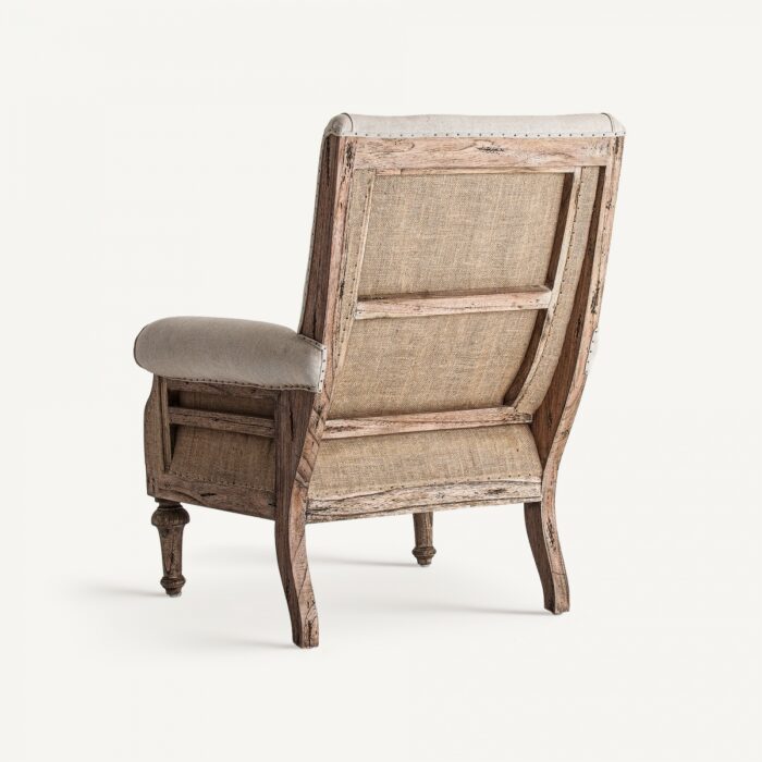 Fauteuil campagne chic Gore haut – Image 4