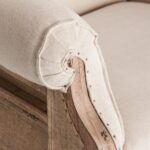 Fauteuil campagne chic Gore haut – Image 5
