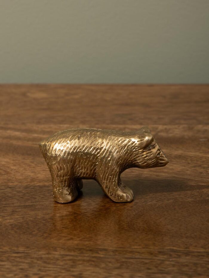 Mini Ours en laiton Chehoma – Image 2