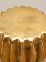 Table d'appoint dorée Cactus – Image 2