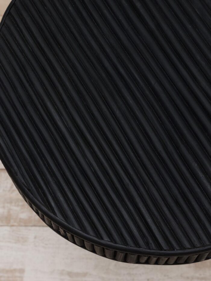Table d'appoint noire Barbade – Image 3