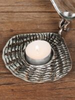 Bougeoir coquillage avec miroir interieur – Image 2