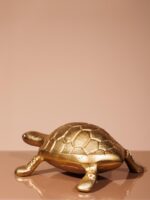 Figurine tortue en laiton – Image 3
