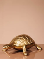 Figurine tortue en laiton Chehoma