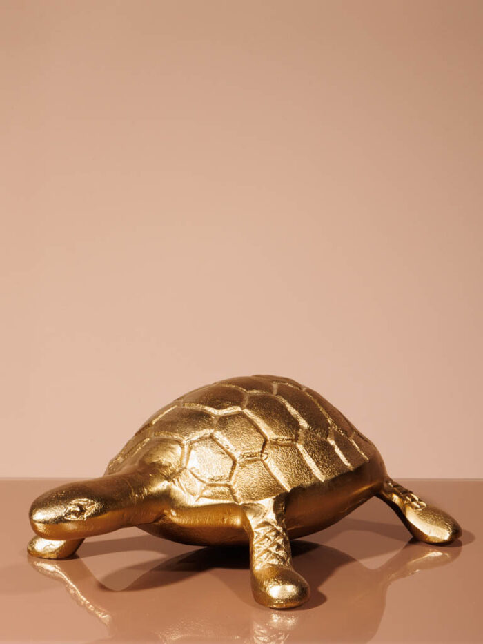 Figurine tortue en laiton Chehoma