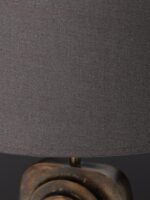 Lampe à poser dorée Art-Deco – Image 3