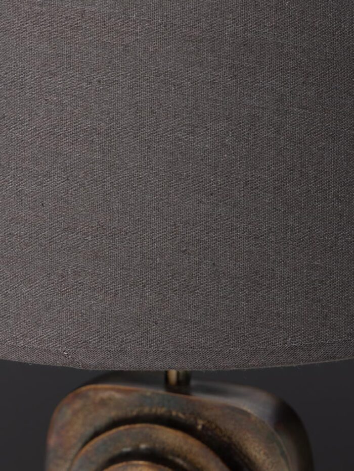 Lampe à poser dorée Art-Deco – Image 3