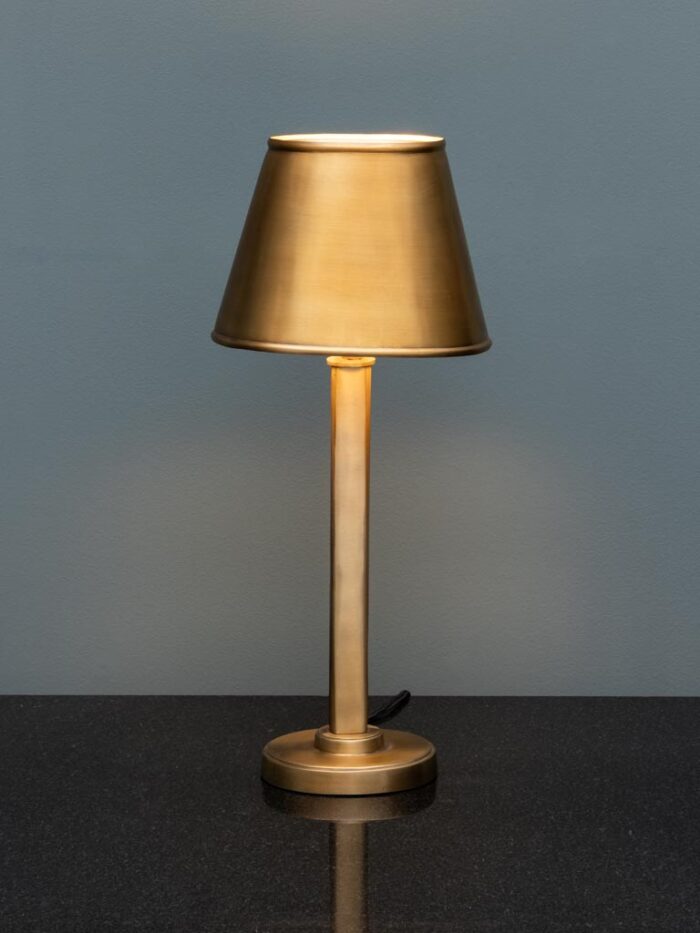 Lampe à poser dorée Sorgue – Image 2