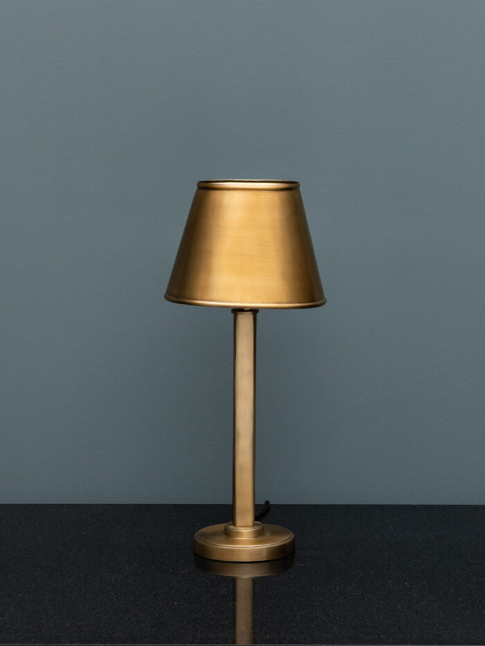 Lampe à poser dorée Sorgue – Image 1