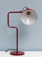 Lampe de bureau rouge Baltimore – Image 2