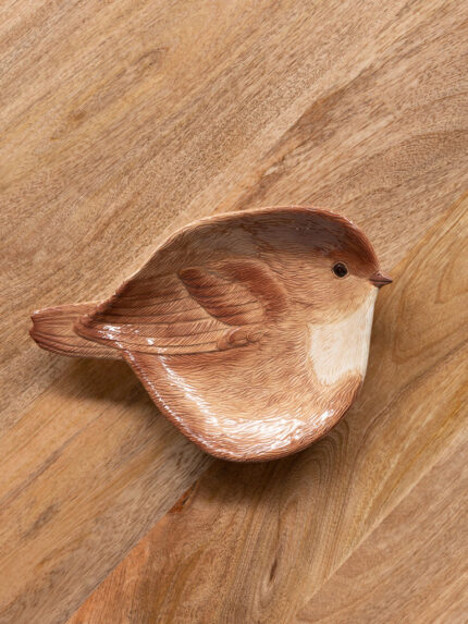 Petit plat Oiseau en céramique Chehoma