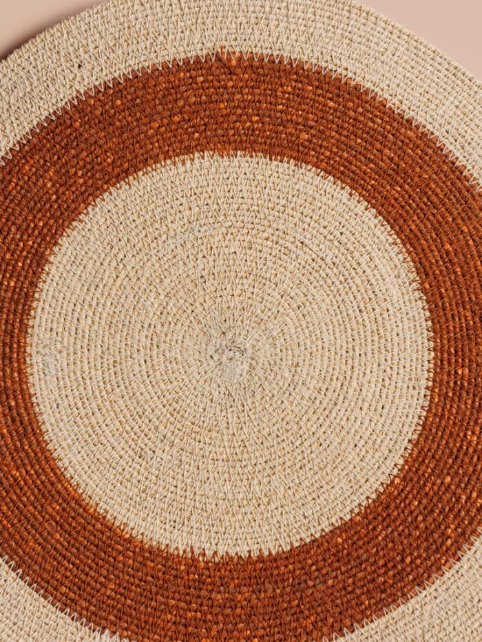 Set de table ethnique Cercle terracotta – Image 2