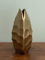 Vase carapace de tortue dorée pour fleurs séchées – Image 2