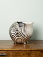 Vase coquillage rond aluminium – Image 2