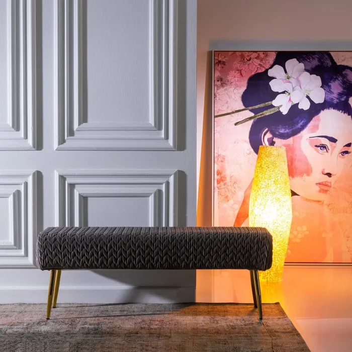 Banquette grise Bella – Image 2