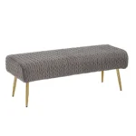 Banquette grise Bella – Image 3