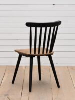 Chaise noire Paulin – Image 3