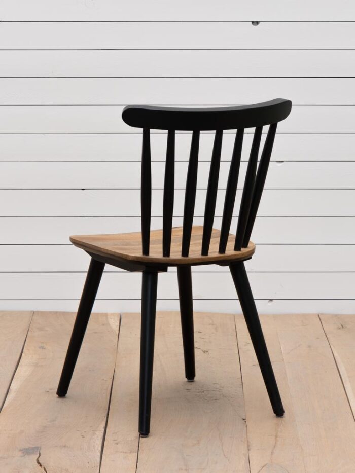 Chaise noire Paulin – Image 3
