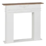 Cheminée porté blanc Anatole – Image 3
