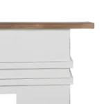 Cheminée porté blanc Anatole – Image 6