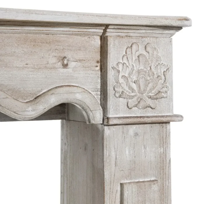 Cheminée porté blanc Kufi – Image 4