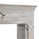 Cheminée porté blanc Olivera – Image 3