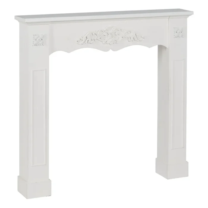 Cheminée porté blanc Silvera – Image 3