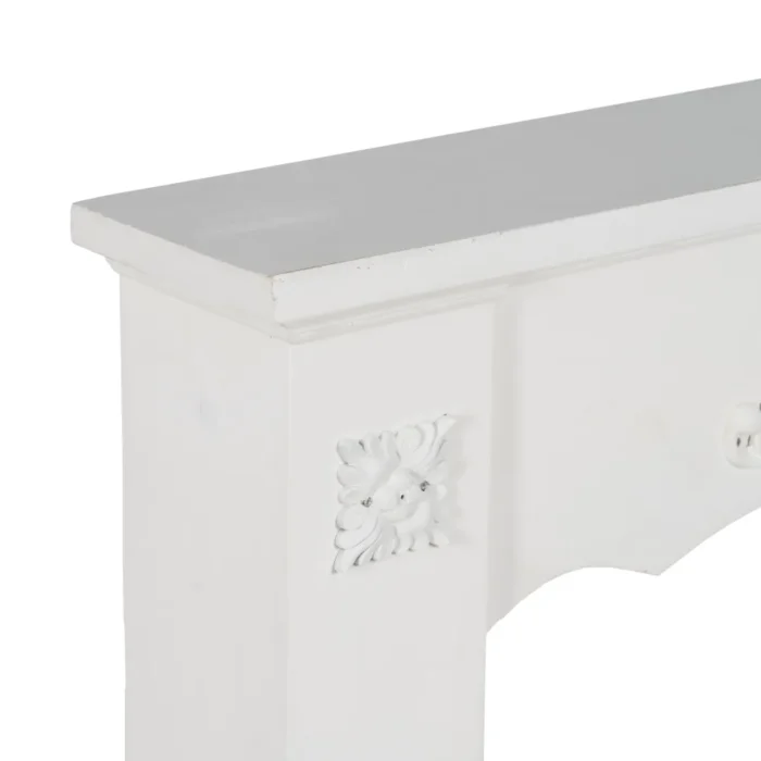 Cheminée porté blanc Silvera – Image 4