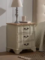 Chevet Pornic pin crème Ixia