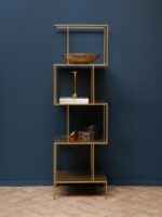 Etagère Iscala dorée Chehoma