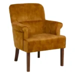 Fauteuil Kristo ocre – Image 3