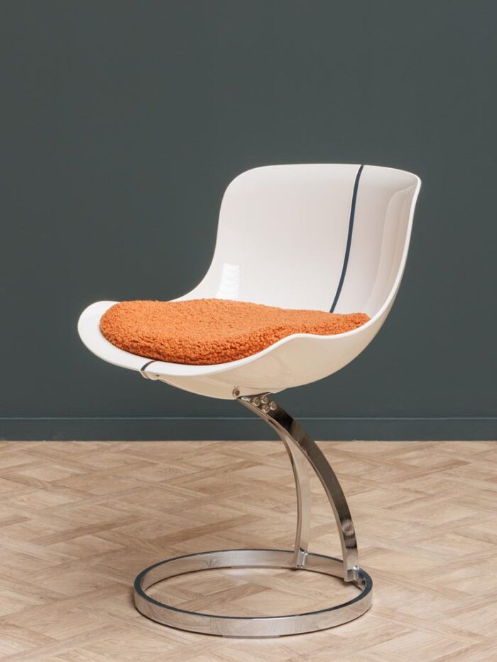 Fauteuil Moonraker coussin rouille Chehoma
