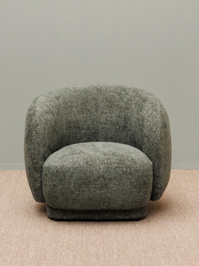 Fauteuil rotatif vert Moeraki – Image 2