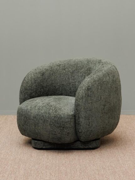 Fauteuil roratif vert Moeraki Chehoma