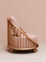 Fauteuil rose Barro – Image 4