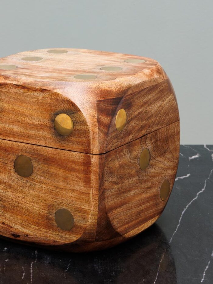 Grande boîte Dé et 5 petits dés – Image 3