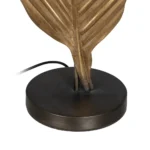 Lampadaire doré feuille déchirée – Image 5