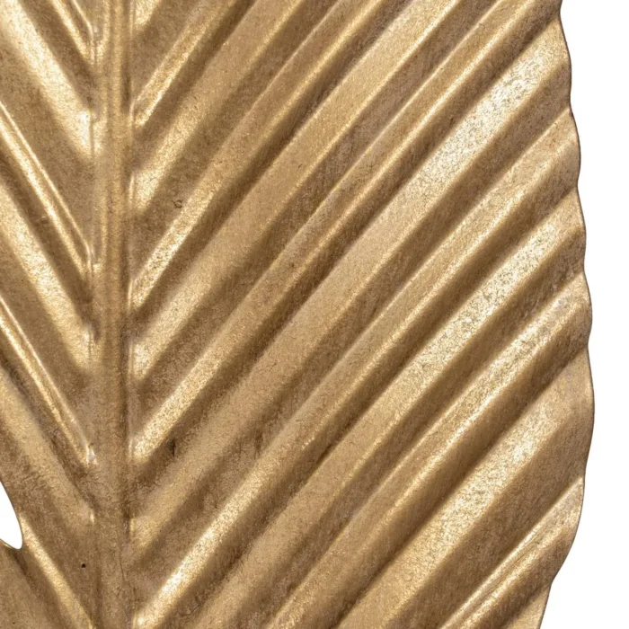 Lampadaire doré feuille déchirée – Image 6