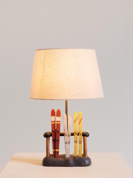 Lampe à poser Après-ski vintage Chehoma