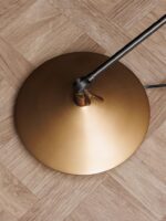 Lampe sur pied Zig Zag or et argent – Image 4