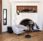 Lampe sur pied Zig Zag or et argent – Image 5