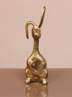 Lapin debout en laiton – Image 2
