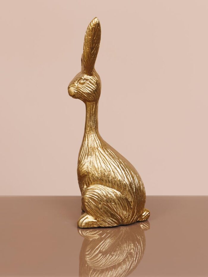 Lapin debout en laiton – Image 3